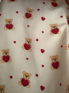 Cute Bear Print Crop Top