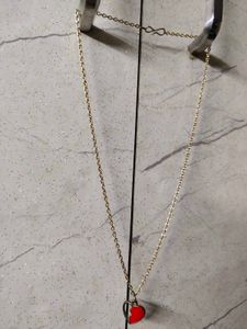 Sweet Heart Pendant Chain