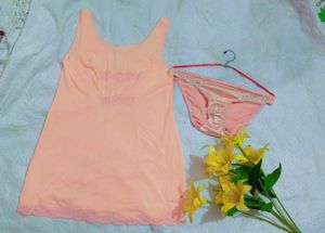 Very Beautiful&amp; Comfortable Nighty With Penty