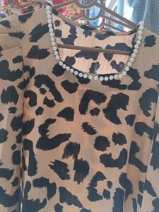 Leopard Print Top