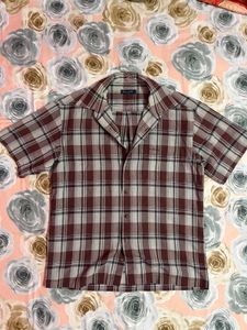 Men's Plaid Short Sleeve Shirt