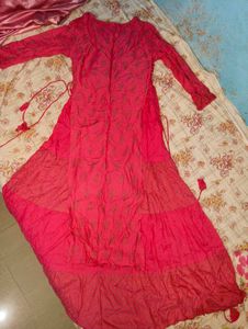 Vibrant Pink Embroidered Kurta🩷