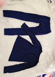 Very Cute N Beautiful Top With Leggings