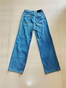 Classic Blue Wide Leg Jeans