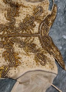Elegant Embroidered Ethnic Gown