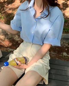 New with tag Light Blue Short Sleeve Shirt