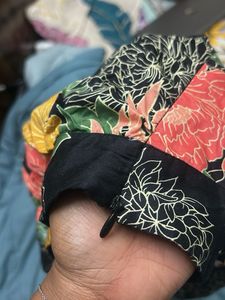 Vibrant Floral Print Top