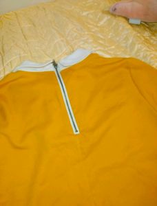Yellow Korean Tops