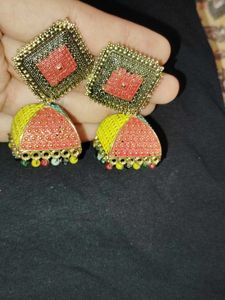 Ethnic Jhumka Earrings
