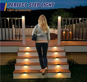Elegant LED Solar Stair Lights