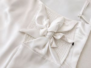 Imported Pearl Satin Cami Top