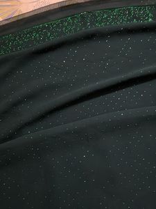 Elegant Green Embellished Saree