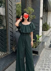 Chic Green Jumpsuit