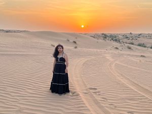 Elegant Black Tiered Maxi Dress