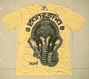 🟡 GANESHA GRAPHIC TEE – Bold. Spiritual.