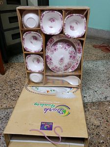 WHITE PUDDING SET