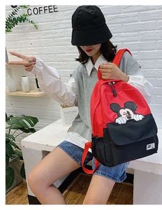 Mickey Mouse Red Backpack