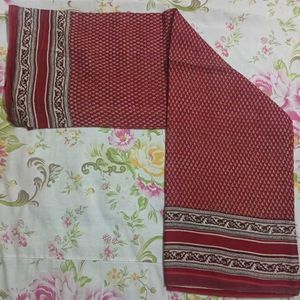 Awesome Red Saree For Women.