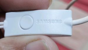 White Wired Earbuds