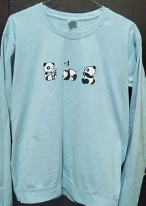 Cute Panda Long Sleeve Top