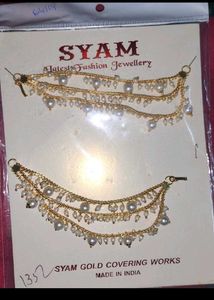 Earrings jhumkas and mattis