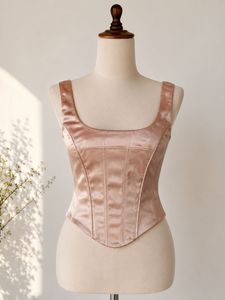 Satin Corset Top