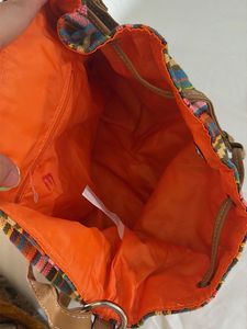 Colorful Striped Crossbody Bag