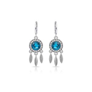 Silver Drop Earrings