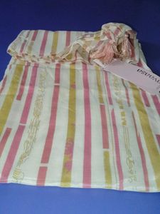 Stylish Striped Dupatta with Tassels