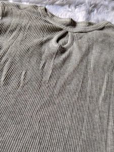 Ribbed Long Sleeve Top