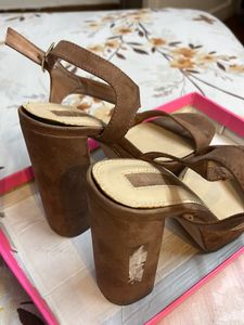 Forever 21 Nude Heels 5 Inch