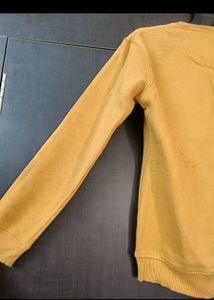 Yellow Fleece Sweatshirt