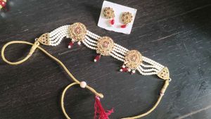 Exquisite Pearl &amp; Kundan Choker Set