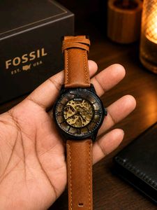 Fossil Automatic Watch Leather Belt