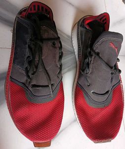 Puma Red &amp; Black Sport Shoes