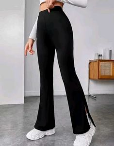 Black Flared Pants