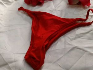 Red String Bikini Bottom