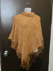 Boho Chic Fringe Poncho