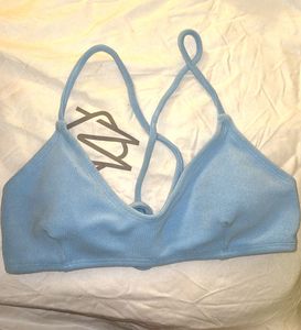 Light Blue Bikini Top