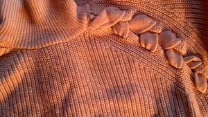 Knit Rib Stretchable High Neck Sweater.