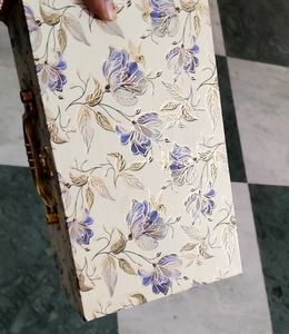 Decorative Storage Box with 2 Jars