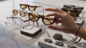 Stylish Half-Rimmed Sunglasses
