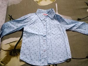 New Baby Boy Shirt-9-12 Months