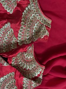 ethnic Gown With Shawl