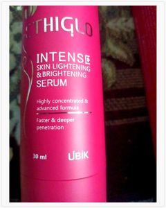 Original Ethiglo Intense Skin Lightening Serum