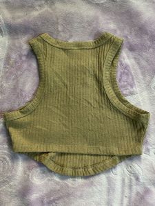 SHEIN Ribbed Knit Tank Top