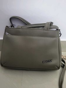 Stylish Grey Handbag