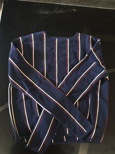 Stylish Striped Long-Sleeve Top