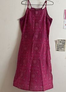 Vibrant Pink Ethnic Kurta