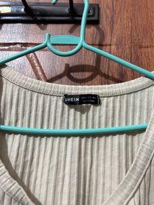 Cute Beige crop top